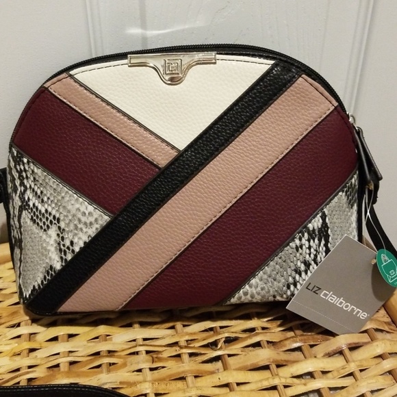 🩷Liz Claiborne Aubree Multicolor Crossbody,bag, purse, carryall - Picture 2 of 11